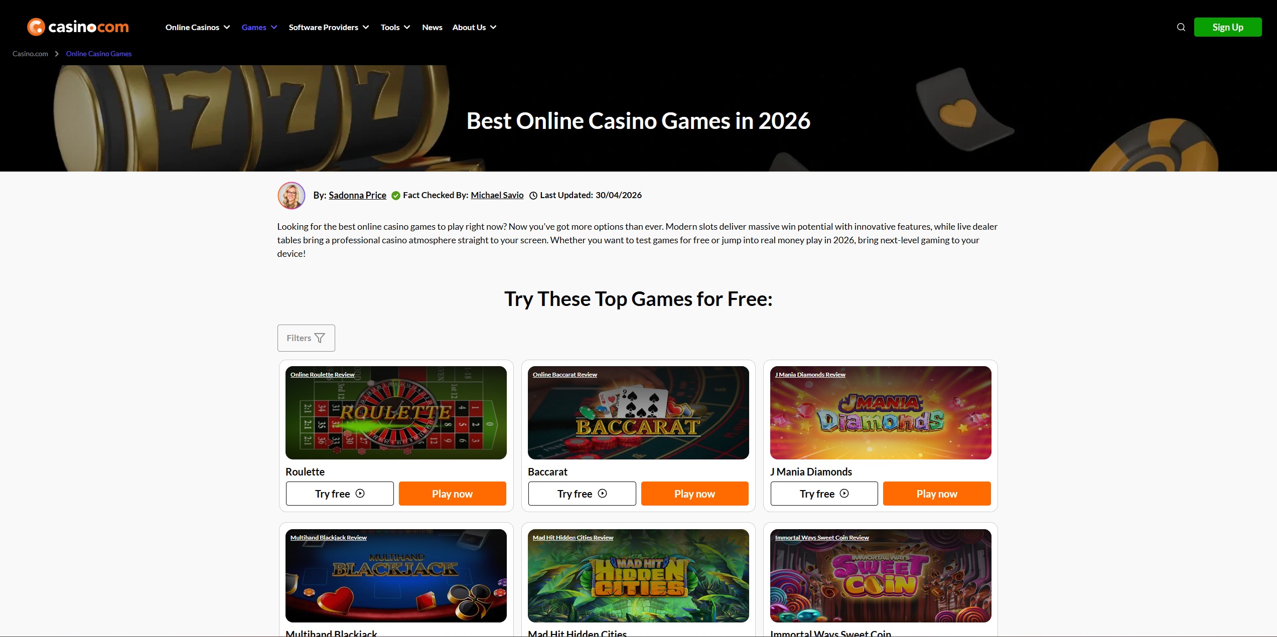 Casino.com screenshot 4