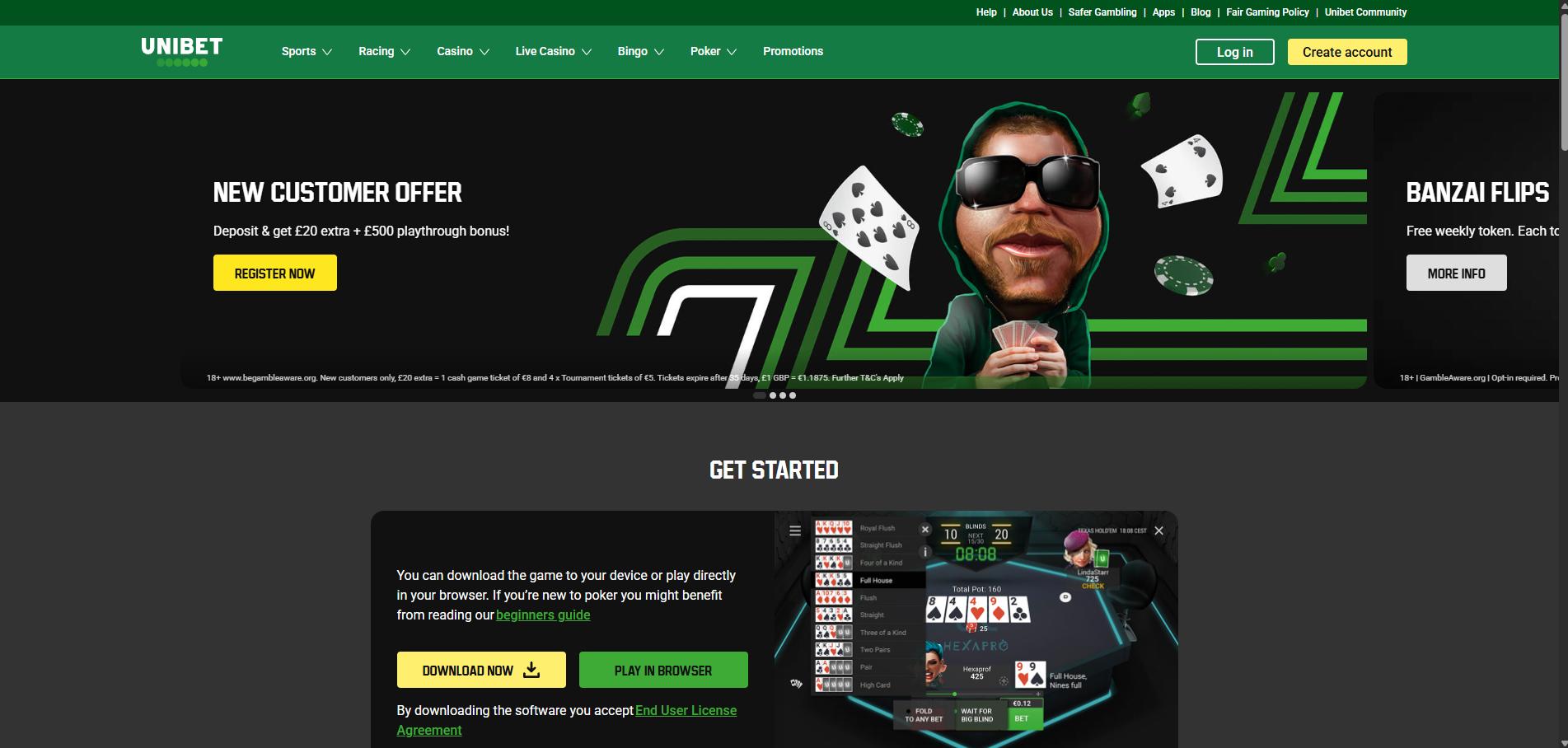 Unibet screenshot 4