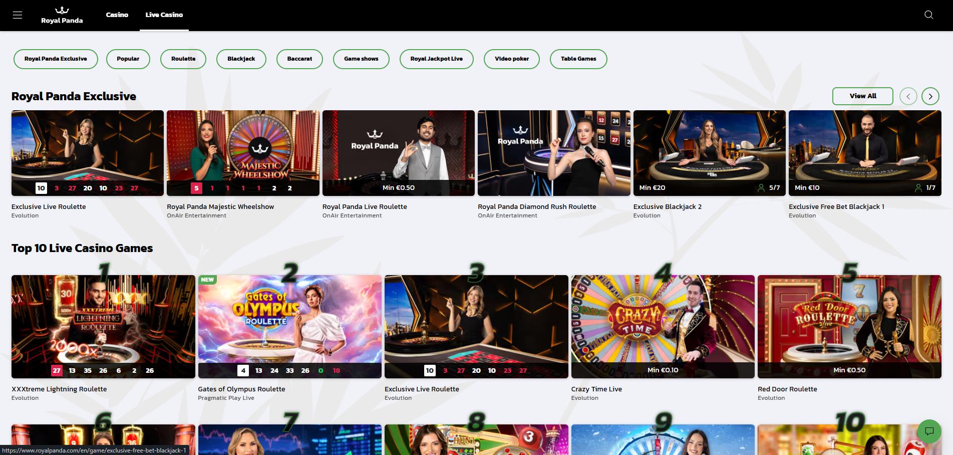 Royal Panda Casino