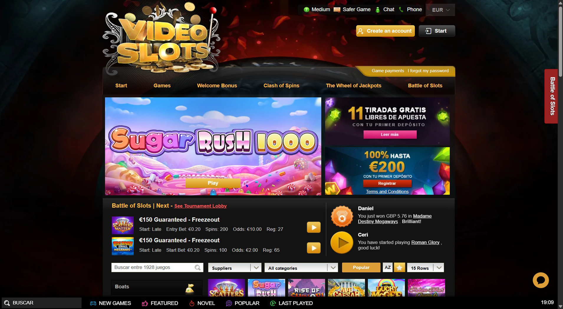 9. Videoslots Casino- Nem Online Casino Opsætning